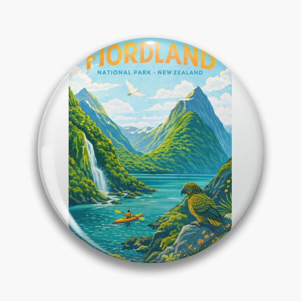 Item preview, Fiordland National Park New Zealand – Milford Sound, Mitre Peak and Te Anau designed and sold by Aryabek.