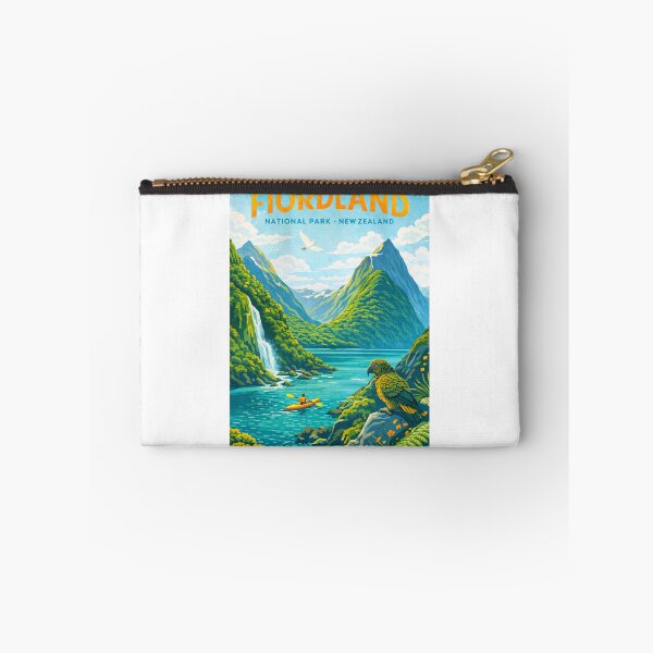 Item preview, Fiordland National Park New Zealand – Milford Sound, Mitre Peak and Te Anau designed and sold by Aryabek.