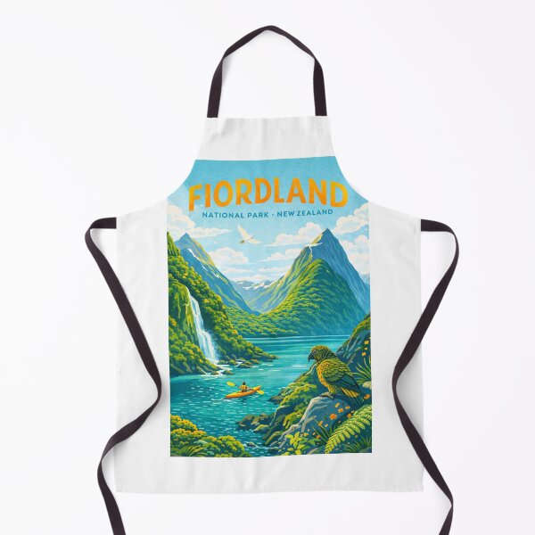 Item preview, Fiordland National Park New Zealand – Milford Sound, Mitre Peak and Te Anau designed and sold by Aryabek.