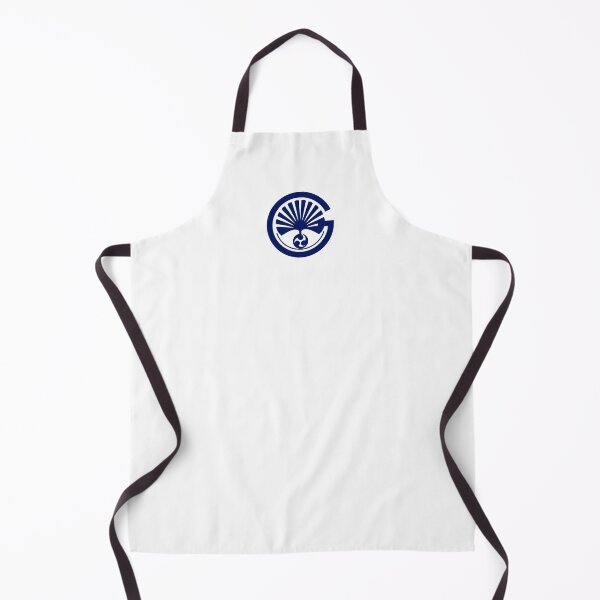 Item preview, Letter G Monogram - Ginkgo Samurai Crest (Navy Blue) designed and sold by ZenCircle.