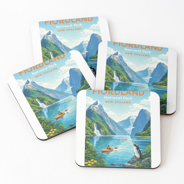 Item preview, Fiordland National Park Showing Milford Sound in Te Anau NZ designed and sold by Aryabek.