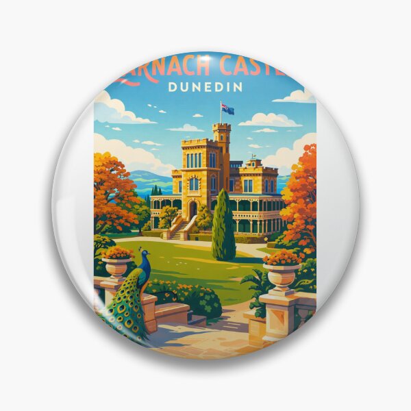 Item preview, Larnach Castle Dunedin New Zealand – Otago Peninsula and Otago Harbour designed and sold by Aryabek.