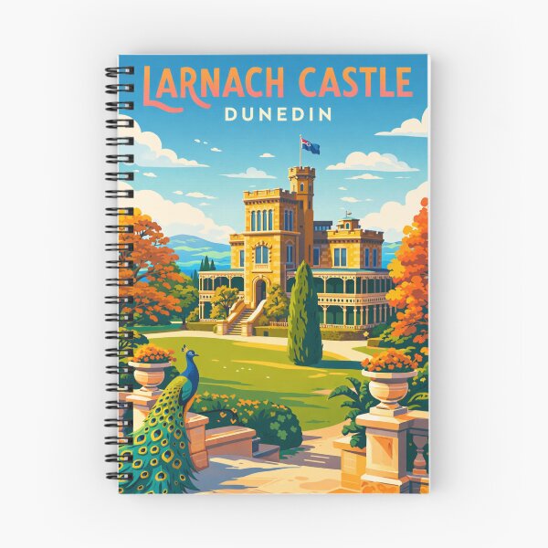 Item preview, Larnach Castle Dunedin New Zealand – Otago Peninsula and Otago Harbour designed and sold by Aryabek.