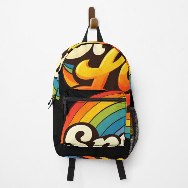 Item preview, Spread Love Retro Rainbow Typography Design designed and sold by Iuqiune.