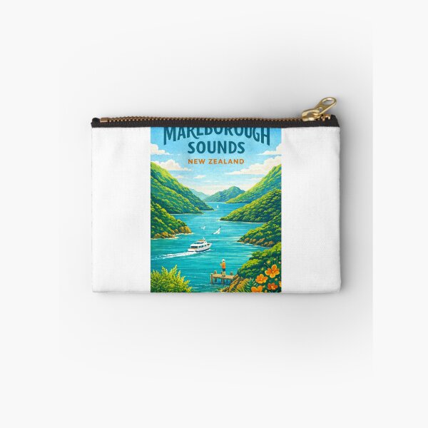 Item preview, Marlborough Sounds New Zealand – Queen Charlotte Sound, Picton and Cook Strait designed and sold by Aryabek.