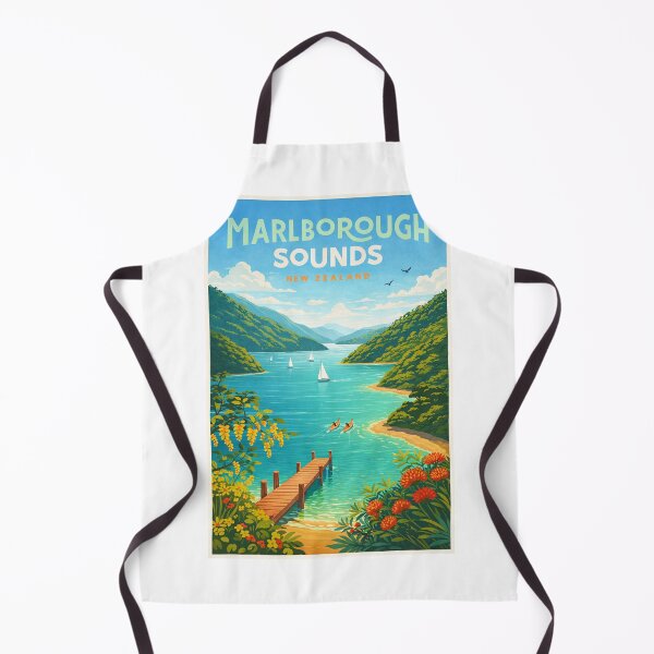 Item preview, Marlborough Sounds in Picton Showing Cook Strait, New Zealand designed and sold by Aryabek.