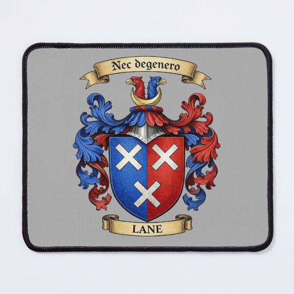 Item preview, The Lane Family Coat of Arms designed and sold by BagTown Clans.