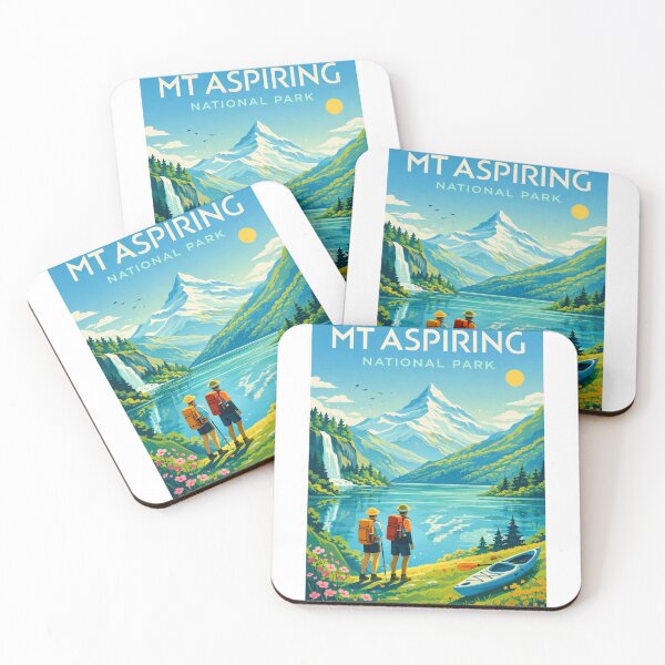 Item preview, Mount Aspiring National Park New Zealand – Southern Alps, Wanaka and West Coast designed and sold by Aryabek.