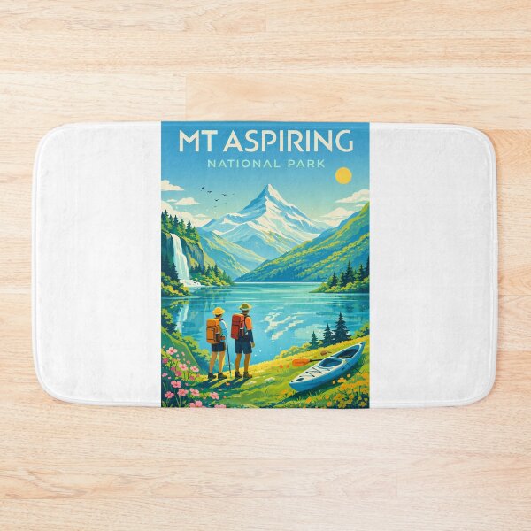 Item preview, Mount Aspiring National Park New Zealand – Southern Alps, Wanaka and West Coast designed and sold by Aryabek.