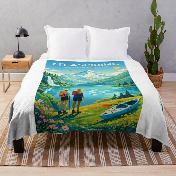 Item preview, Mount Aspiring National Park New Zealand – Southern Alps, Wanaka and West Coast designed and sold by Aryabek.