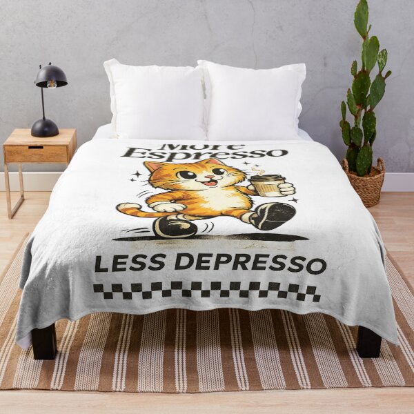 Item preview, Funny Coffee Cat Retro Design designed and sold by Ahmedmego.