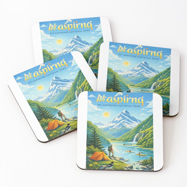 Item preview, Mount Aspiring National Park in Wanaka New Zealand designed and sold by Aryabek.