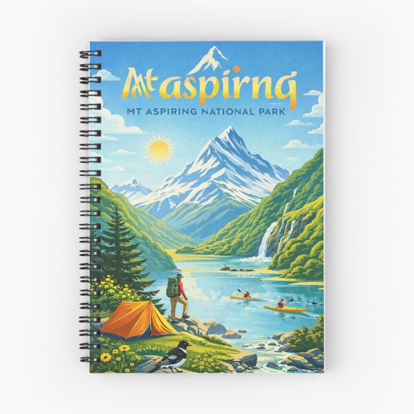 Item preview, Mount Aspiring National Park in Wanaka New Zealand designed and sold by Aryabek.
