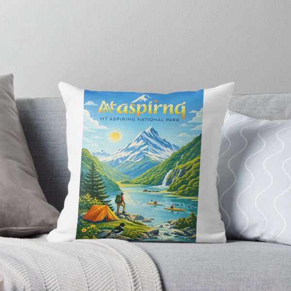 Item preview, Mount Aspiring National Park in Wanaka New Zealand designed and sold by Aryabek.