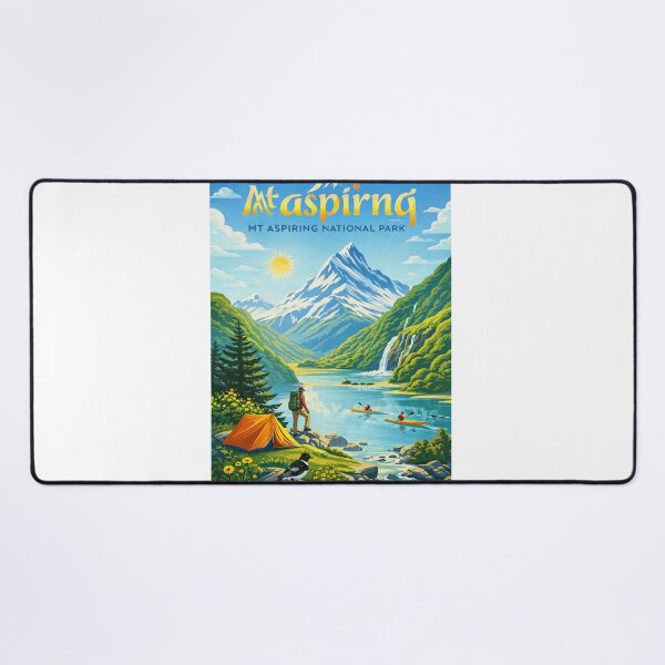 Item preview, Mount Aspiring National Park in Wanaka New Zealand designed and sold by Aryabek.