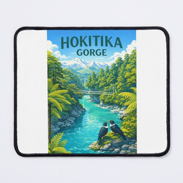 Item preview, Hokitika Gorge in the West Coast of New Zealand designed and sold by Aryabek.