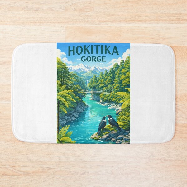 Item preview, Hokitika Gorge in the West Coast of New Zealand  designed and sold by Aryabek.