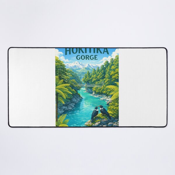 Item preview, Hokitika Gorge in the West Coast of New Zealand designed and sold by Aryabek.