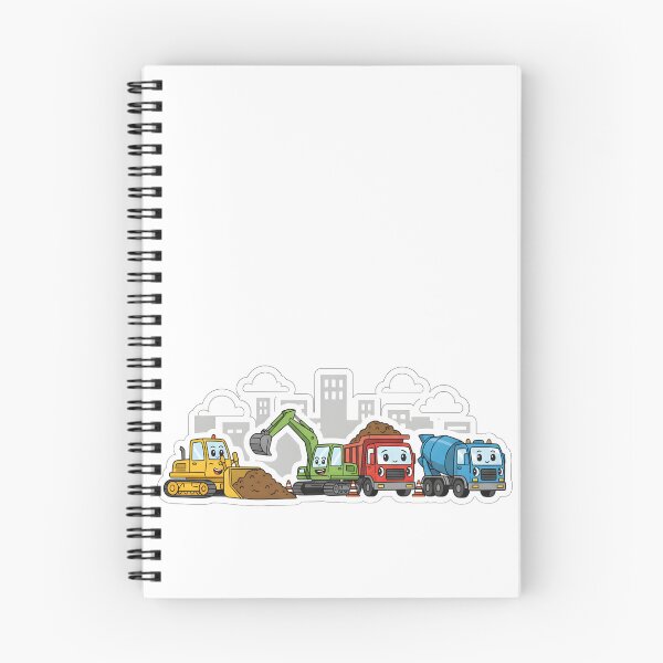 Item preview, Cute Construction Team Cartoon designed and sold by 4AGift.