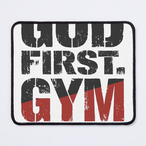 Item preview, God First Gym Second Shirt | Christian Fitness Motivation T-Shirt designed and sold by guchieworldcollection.