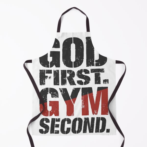 Item preview, God First Gym Second Shirt | Christian Fitness Motivation T-Shirt designed and sold by guchieworldcollection.