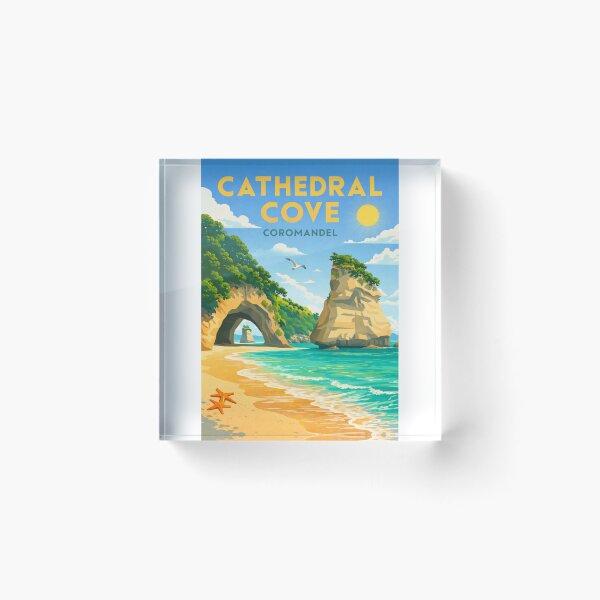 Item preview, Cathedral Cove in Te Whanganui A Hei Marine Reserve, Coromandel, NZ designed and sold by Aryabek.