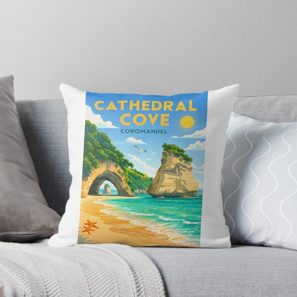 Item preview, Cathedral Cove in Te Whanganui A Hei Marine Reserve, Coromandel, NZ designed and sold by Aryabek.