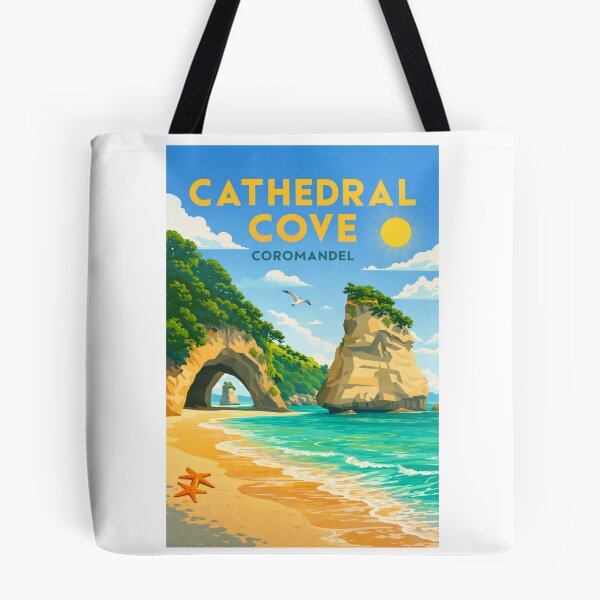 Item preview, Cathedral Cove in Te Whanganui A Hei Marine Reserve, Coromandel, NZ designed and sold by Aryabek.