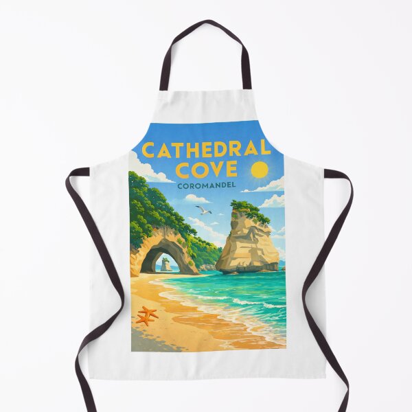 Item preview, Cathedral Cove in Te Whanganui A Hei Marine Reserve, Coromandel, NZ designed and sold by Aryabek.