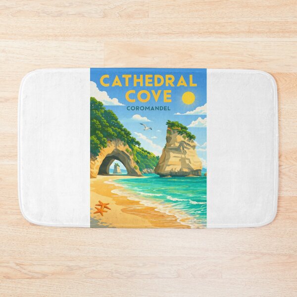 Item preview, Cathedral Cove in Te Whanganui A Hei Marine Reserve, Coromandel, NZ designed and sold by Aryabek.