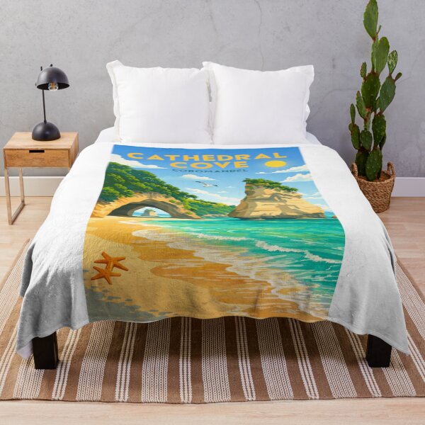 Item preview, Cathedral Cove in Te Whanganui A Hei Marine Reserve, Coromandel, NZ designed and sold by Aryabek.