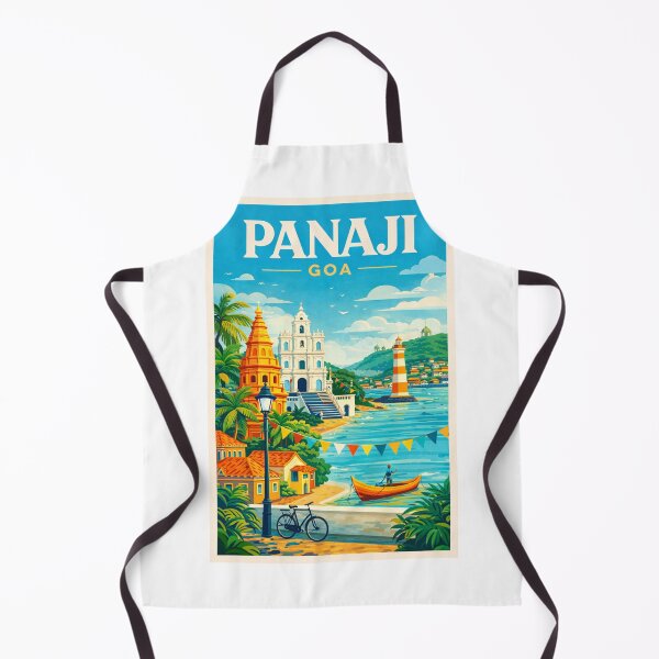 Item preview, Panaji Goa India – Mandovi River, Dona Paula and Old Goa Landmarks designed and sold by Aryabek.