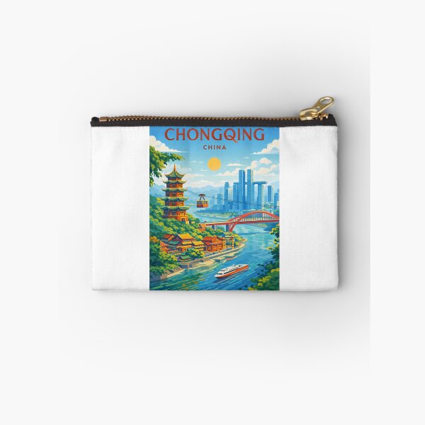 Item preview, Chongqing City with Yangtze River flow in China designed and sold by Aryabek.