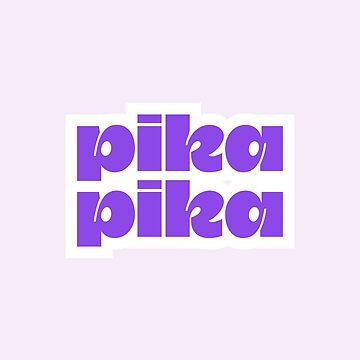 Artwork thumbnail, Pika pika by SpilloDesign