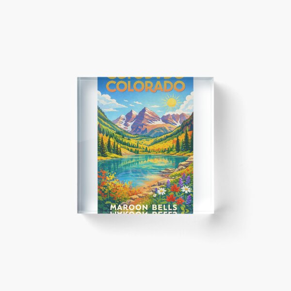 Item preview,  Maroon Bells Colorado – Elk Mountains, Aspen and Maroon Lake designed and sold by Aryabek.