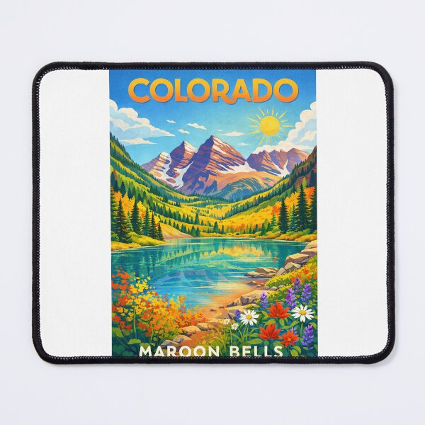 Item preview, Maroon Bells Colorado – Elk Mountains, Aspen and Maroon Lake designed and sold by Aryabek.