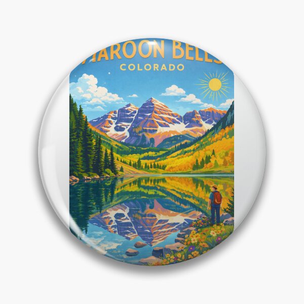 Item preview, Maroon Bells with Elk Mountains in Colorado, USA designed and sold by Aryabek.