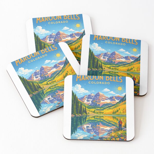 Item preview, Maroon Bells with Elk Mountains in Colorado, USA designed and sold by Aryabek.