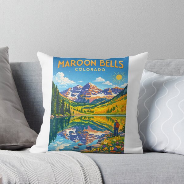Item preview, Maroon Bells with Elk Mountains in Colorado, USA designed and sold by Aryabek.