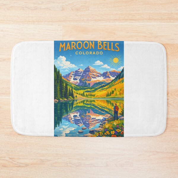 Item preview, Maroon Bells with Elk Mountains in Colorado, USA designed and sold by Aryabek.
