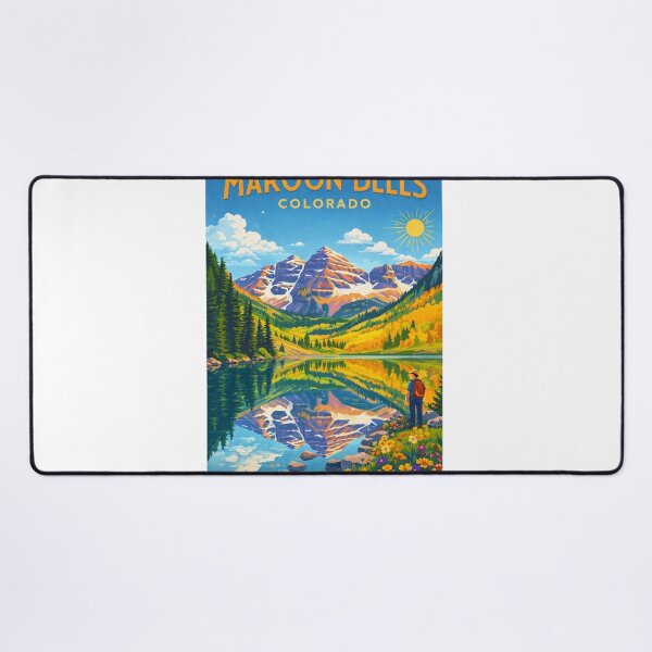 Item preview, Maroon Bells with Elk Mountains in Colorado, USA designed and sold by Aryabek.