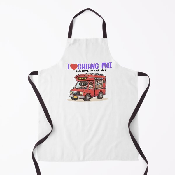 Item preview, Cute Chiang Mai Thailand Travel – I Love Chiang Mai Songthaew Cartoon | Welcome Thailand Vacation Gift designed and sold by Beeform.