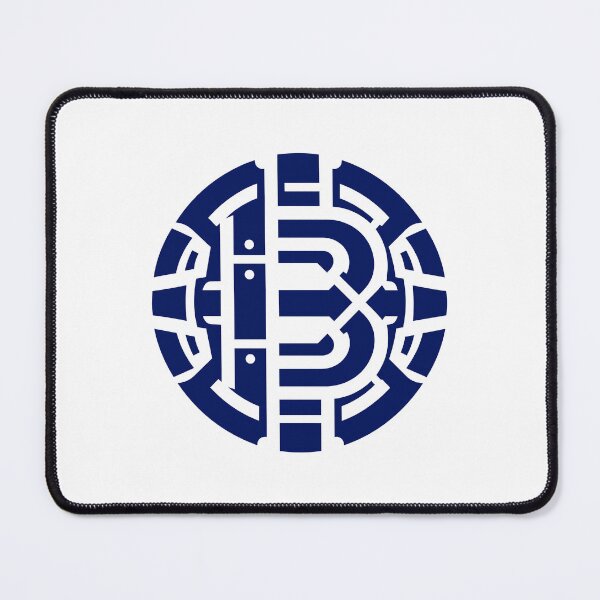 Item preview, Letter B Monogram - Bamboo Samurai Crest (Navy Blue) designed and sold by ZenCircle.