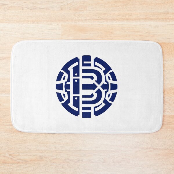 Item preview, Letter B Monogram - Bamboo Samurai Crest (Navy Blue) designed and sold by ZenCircle.