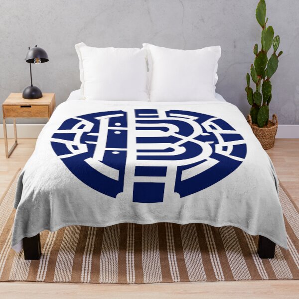 Item preview, Letter B Monogram - Bamboo Samurai Crest (Navy Blue) designed and sold by ZenCircle.