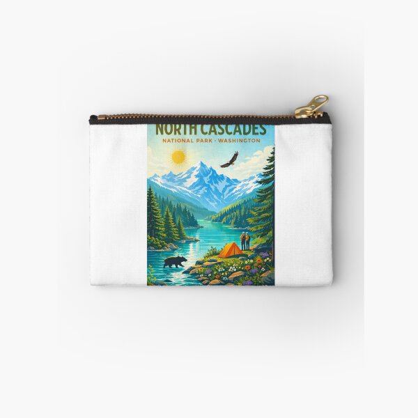 Item preview, North Cascades National Park Washington – Cascade Range, Diablo Lake and Mount Shuksan designed and sold by Aryabek.