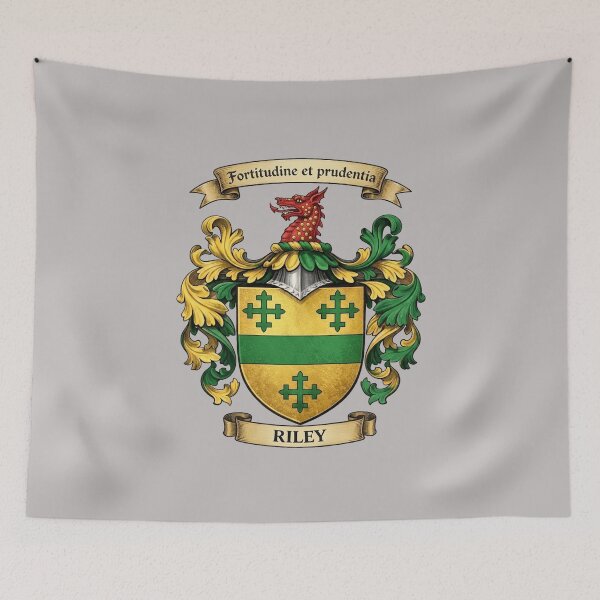 Item preview, The Riley Family Coat of Arms designed and sold by BagTown Clans.