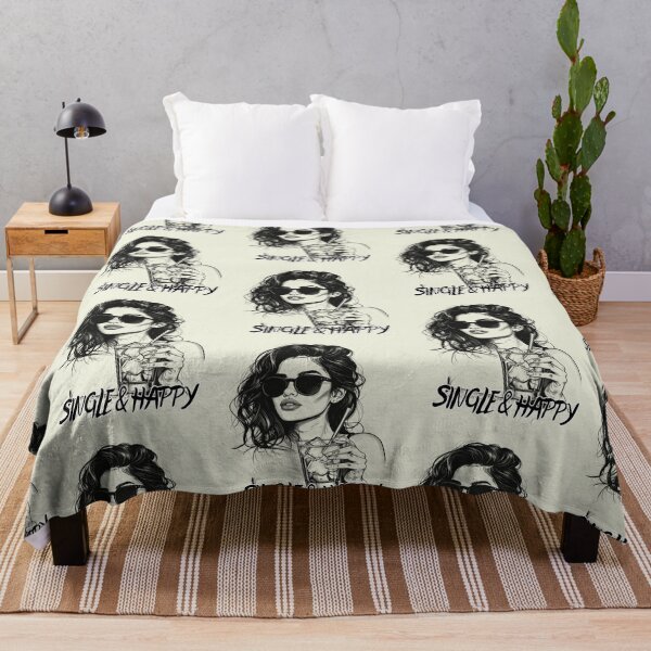 Item preview, Happily single, single and happy designed and sold by LiskoDesign.