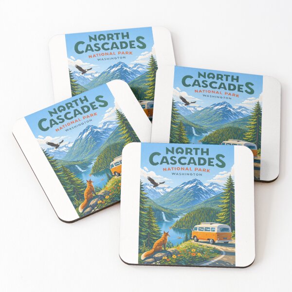 Item preview, North Cascades National Park in Washington designed and sold by Places On Earth.