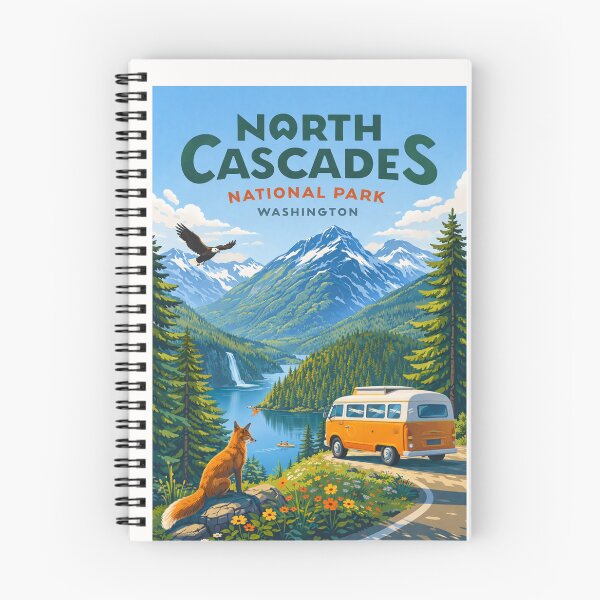 Item preview, North Cascades National Park in Washington designed and sold by Places On Earth.